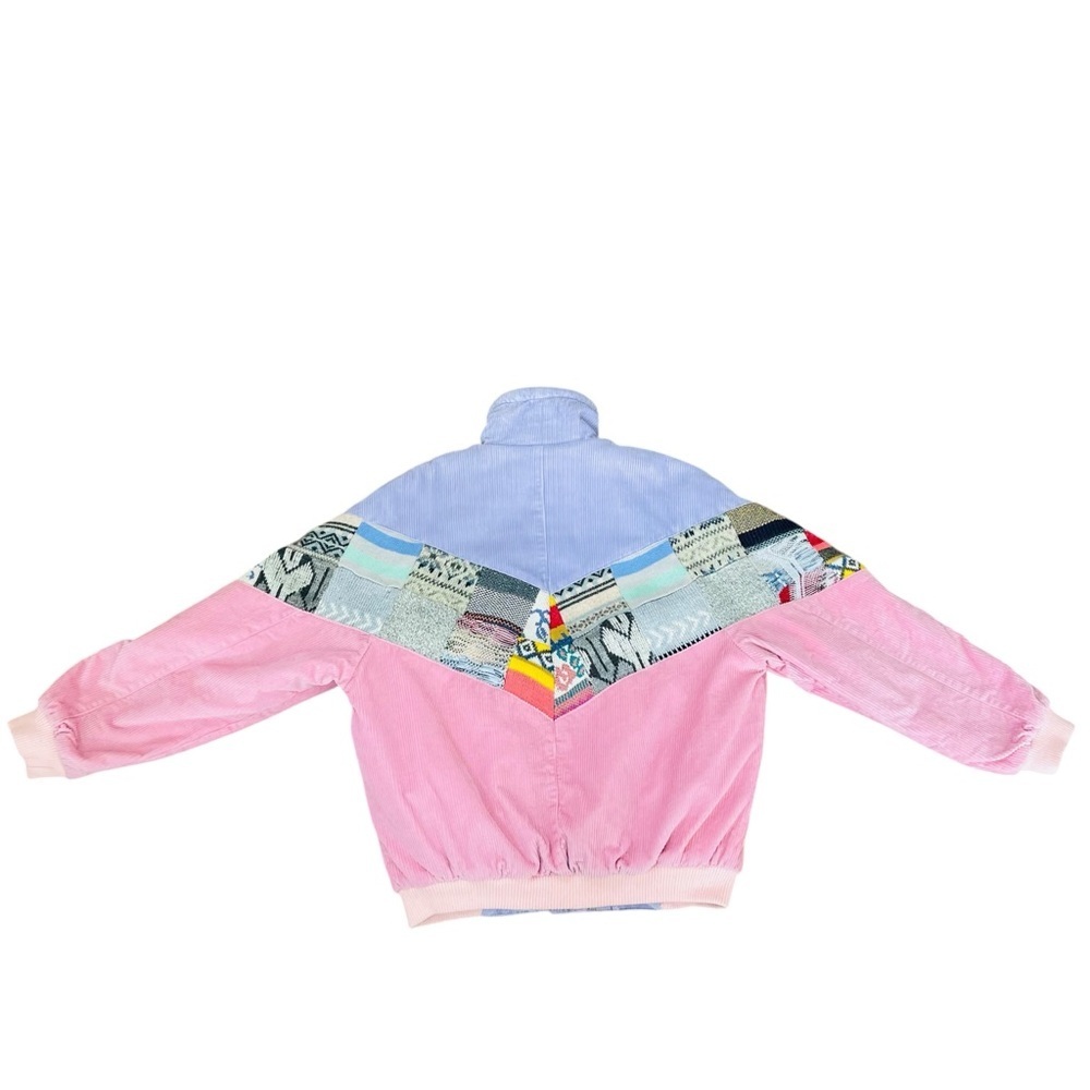 Rarework Studio Sherpa Aztec Bomber Jacket - Picture 7 of 12